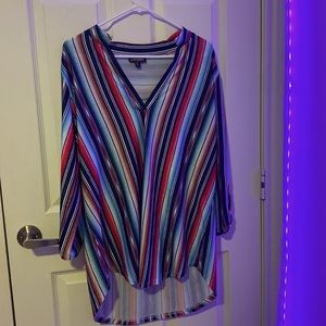 ⚡️serape long sleeve shirt cowgirl hardware XL⚡️